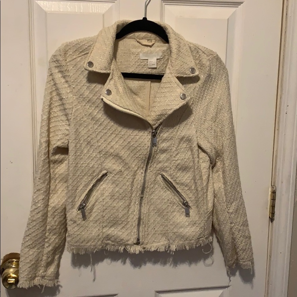 Tweed Motorcycle Jacket